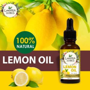 Luxura Sciences Organic Lemon Essential Oil