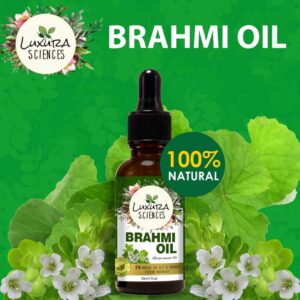 Luxura Sciences Organic Brahmi Oil For Hair Growth – 30ml