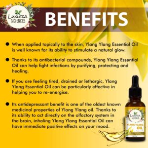 Luxura Sciences Ylang Ylang Essential Oil
