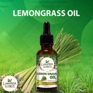 Luxura Sciences Organic Lemon Grass Essential Oil