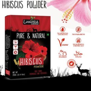 Luxura Sciences Hibiscus Powder For Hair Improvement 200 Grams