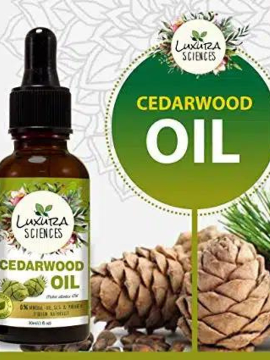 Luxura Sciences Organic Cedarwood Essential Oil
