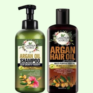 Luxura Sciences Argan Hair Oil & Shampoo
