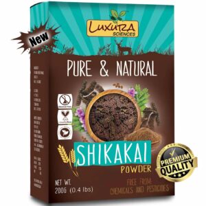 Luxura Sciences Shikakai Organic Natural and Double Filtered Powder