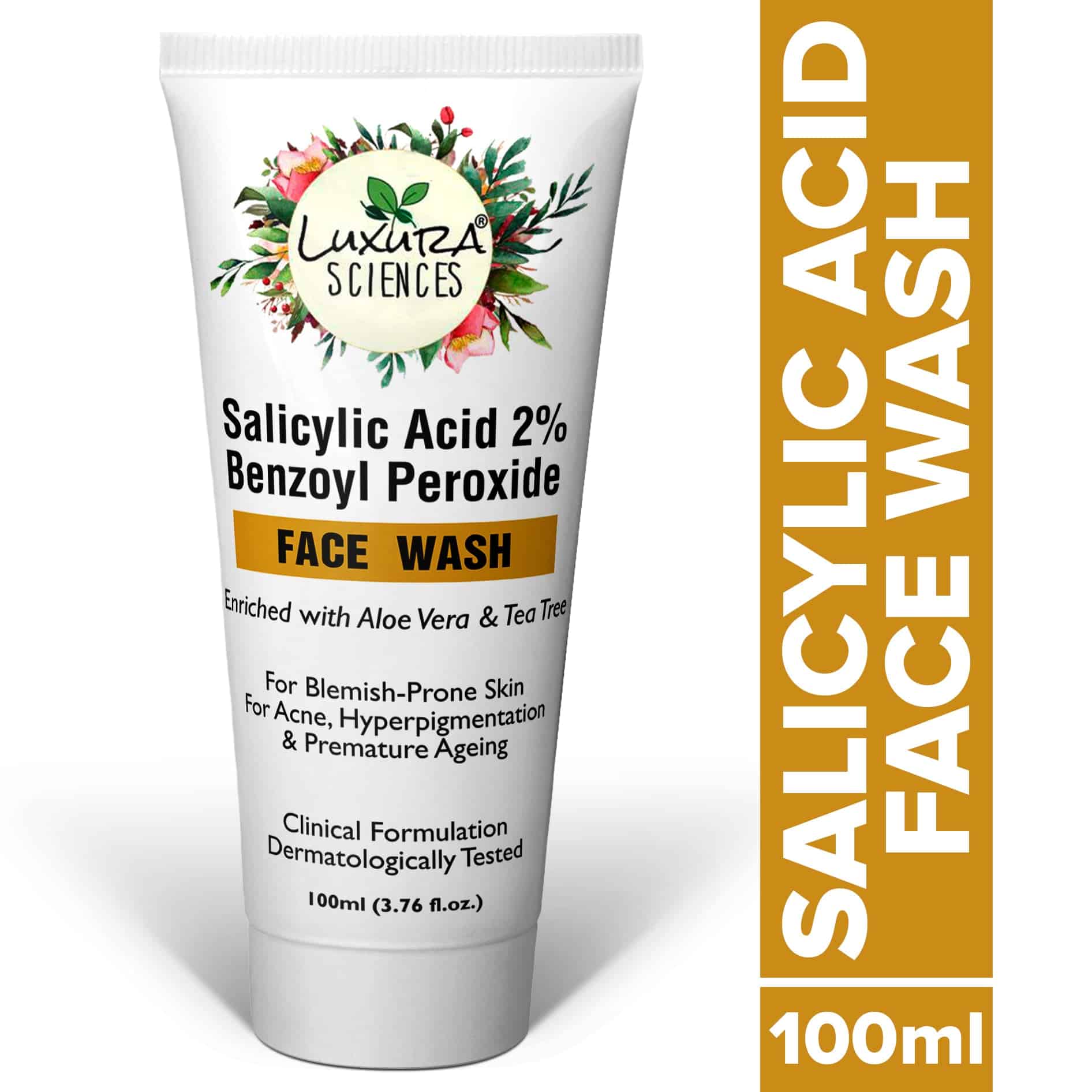 Luxura Sciences Salicylic Acid 2% Face Wash 100ml