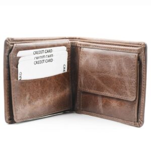 AccessHim Finished Leather Men’s Wallet