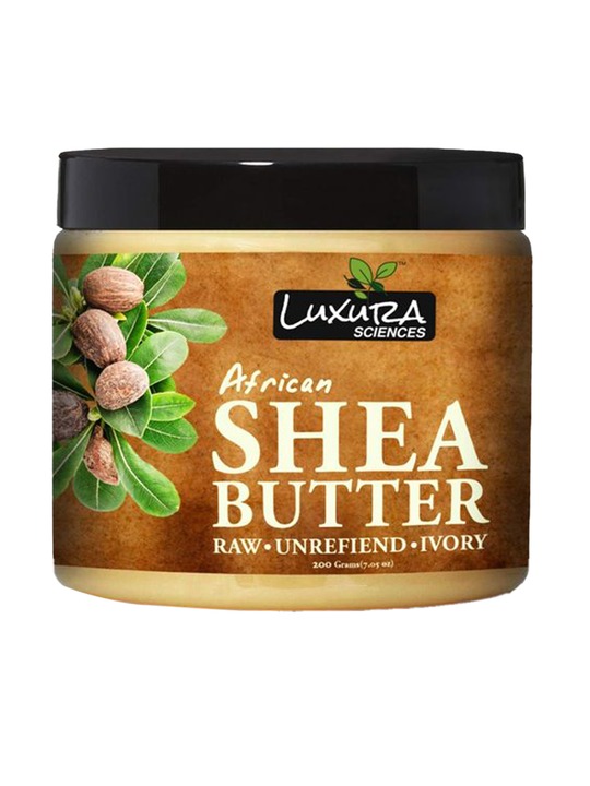 Luxura Sciences Raw Unrefined African Shea Butter Moisturizer