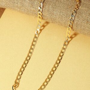 Gold-Plated Brass Chain