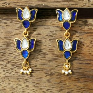 Gold-Plated Classic Drop Earrings