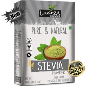 Luxura Sciences Unprocess Green Stevia Leaf Powder