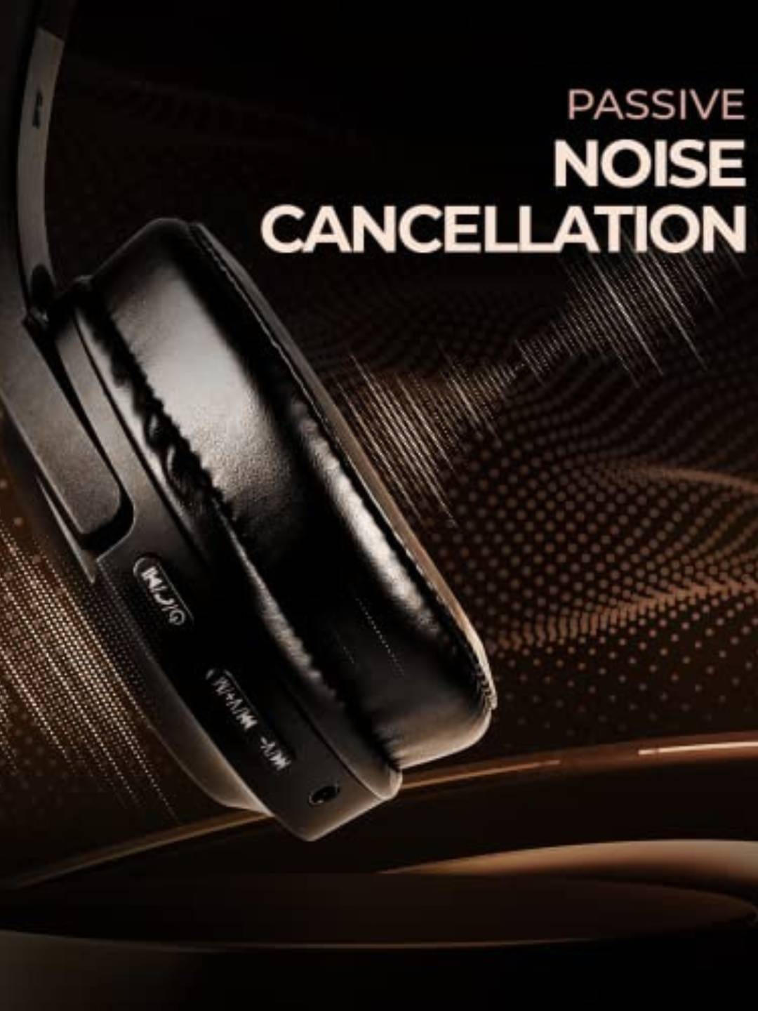 buzz 101 headphones gives Passive Noise Cancellation