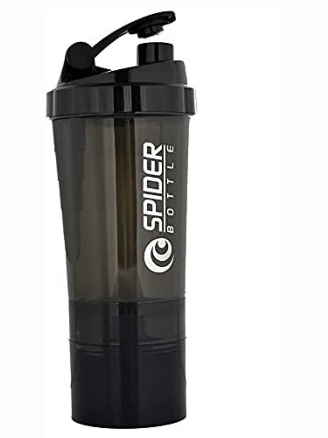 Kasrat Spider Shaker Bottle 500 ML - BLACK