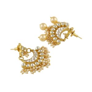 Gold-Plated Jadau Classic Drop Earrings