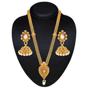 AccessHer Pearl Necklace Set For Women