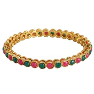 Gold plated set of 4 bangles