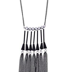 AccessHer Trendy Western Tassle Long Chain Necklace