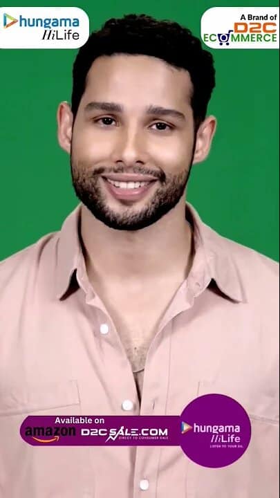 Enjoy #SiddhantChaturvedi songs on #HungamaHiLife audio products for best experience #music #d2csale