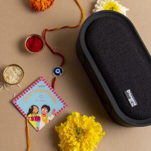 Accessher Combo Rakhi & Hungama Groove 101 Speaker