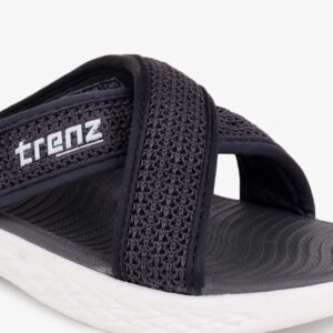 Trenz Style Walk Dark Grey Women Slippers